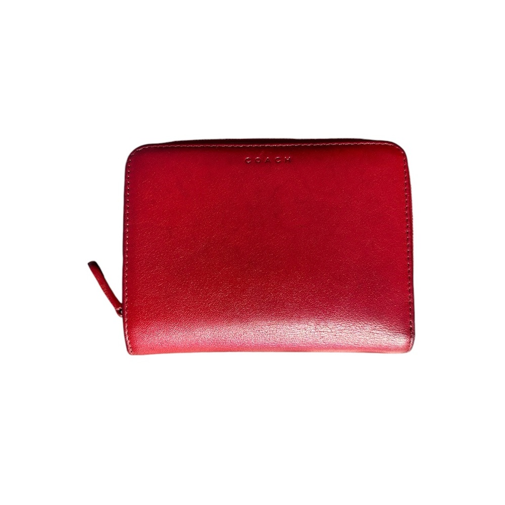 Vintage Red Coach Wallet